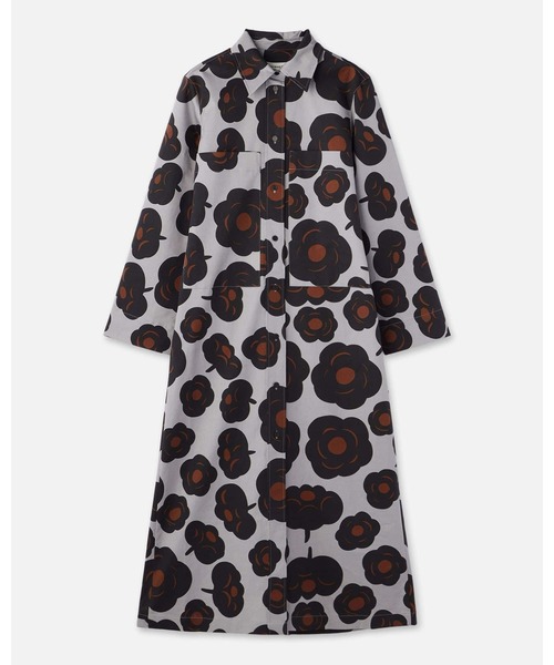 marimekko（マリメッコ）の「Molla Tumma / Dress（ワンピース・レディース・ライトグレー・34/38/36）」の2枚目の写真