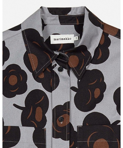 marimekko（マリメッコ）の「Molla Tumma / Dress（ワンピース・レディース・ライトグレー・34/38/36）」の5枚目の写真