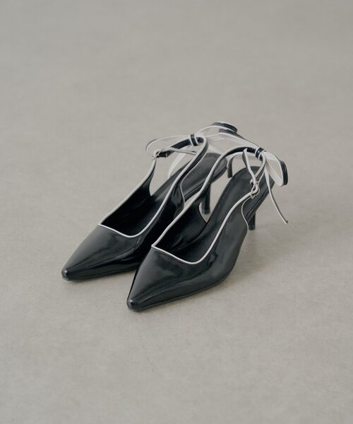 Chico（チコ）の「バックリボンミュール（パンプス・レディース・ブラック系その他/ブラウン・MEDIUM/SMALL/LARGE）」の2枚目の写真