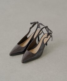 バックリボンミュール