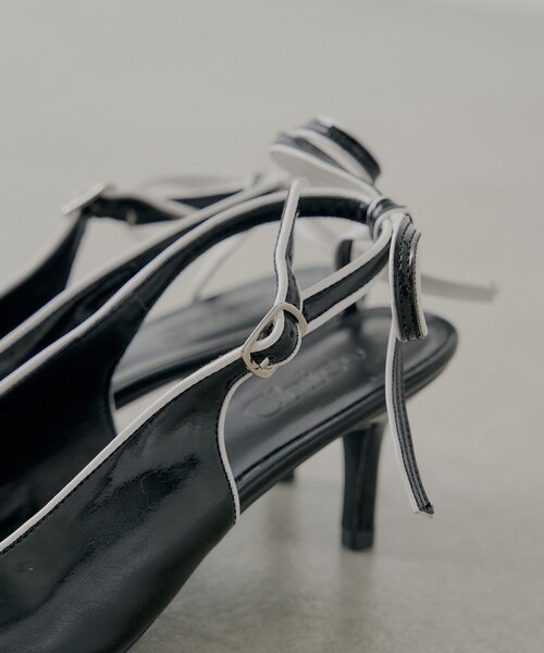 Chico（チコ）の「バックリボンミュール（パンプス・レディース・ブラック系その他/ブラウン・MEDIUM/SMALL/LARGE）」の12枚目の写真