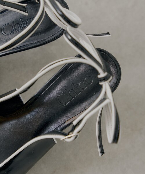 Chico（チコ）の「バックリボンミュール（パンプス・レディース・ブラック系その他/ブラウン・MEDIUM/SMALL/LARGE）」の14枚目の写真