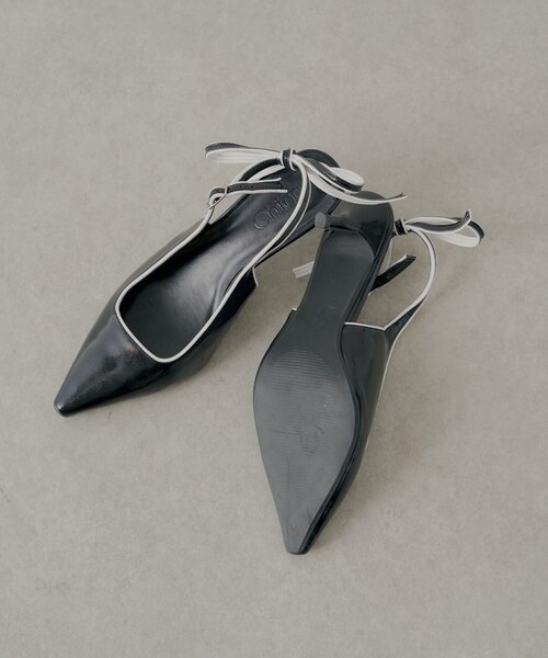 Chico（チコ）の「バックリボンミュール（パンプス・レディース・ブラック系その他/ブラウン・MEDIUM/SMALL/LARGE）」の15枚目の写真