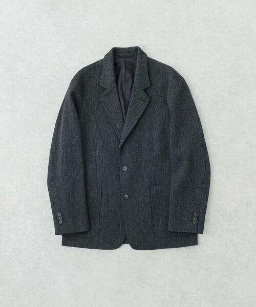 セール】new basic VINTAGE WOOL TWEED JACKET（その他アウター