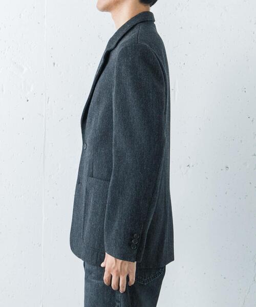 セール】new basic VINTAGE WOOL TWEED JACKET（その他アウター