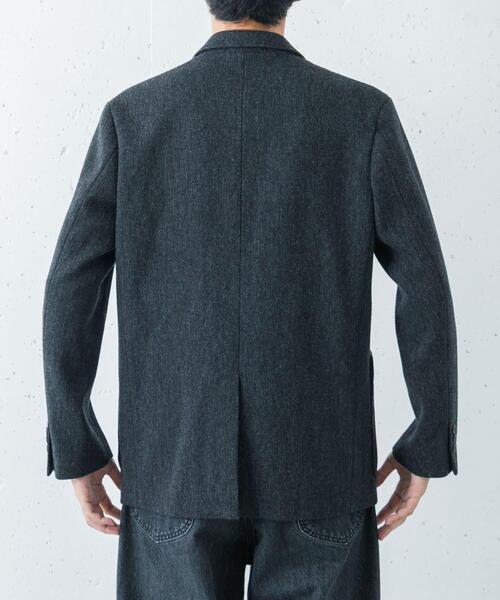 URBAN RESEARCH（アーバンリサーチ）の「new basic　VINTAGE WOOL TWEED JACKET（その他アウター・メンズ・チャコールグレー/ブラウン・LARGE/MEDIUM/X-LARGE）」の14枚目の写真