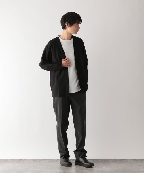 GLOBAL WORK（グローバルワーク）の「リッチクリーンカーデ/580763（カーディガン/ボレロ・メンズ・ライトグレー/チャコールグレー/カーキ/ブラック/ネイビー/ミント・X-LARGE/XX-LARGE/X-SMALL/LARGE/MEDIUM/SMALL/3XL）」の13枚目の写真