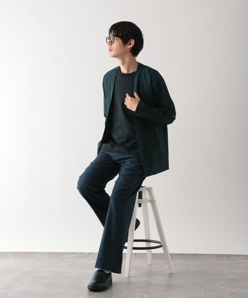 GLOBAL WORK（グローバルワーク）の「リッチクリーンカーデ/580763（カーディガン/ボレロ・メンズ・ライトグレー/チャコールグレー/カーキ/ブラック/ネイビー/ミント・X-LARGE/XX-LARGE/X-SMALL/LARGE/MEDIUM/SMALL/3XL）」の18枚目の写真