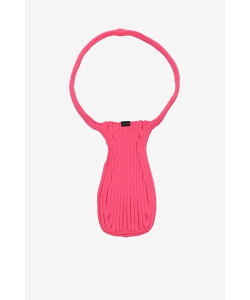 LASTFRAME（ラストフレーム）の「TSUBO BAG（ハンドバッグ・レディース・ブラック/レッド/ピンク/ライトグレー・FREE）」の9枚目の写真