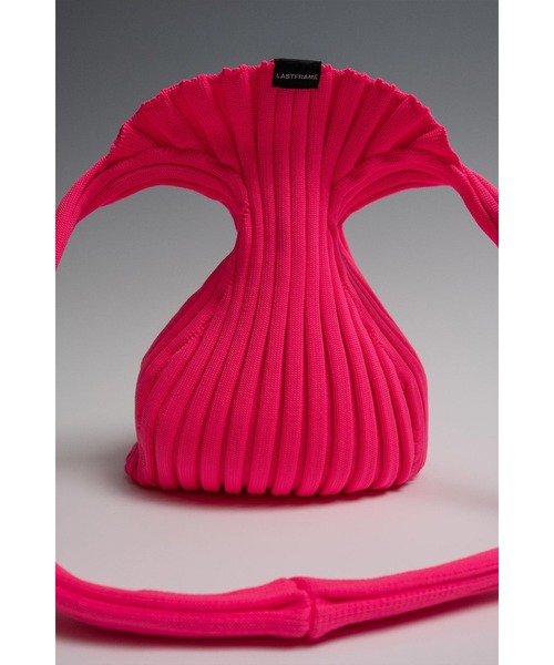 LASTFRAME（ラストフレーム）の「TSUBO BAG（ハンドバッグ・レディース・ブラック/レッド/ピンク/ライトグレー・FREE）」の11枚目の写真