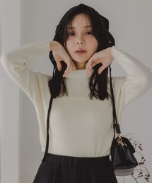 Petitjo | 小さいサイズ　ボトルネックニット　低身長さん・小柄女性(ニット/セーター)