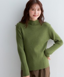 小さいサイズ ボトルネックニット 低身長さん・小柄女性