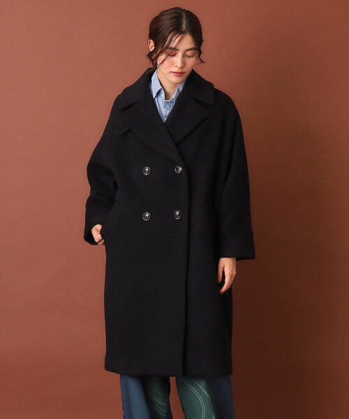 TICCA（ティッカ）の「TICCA（ティッカ）テントコート（チェスターコート・レディース・ブラック/グレー・00）」の10枚目の写真