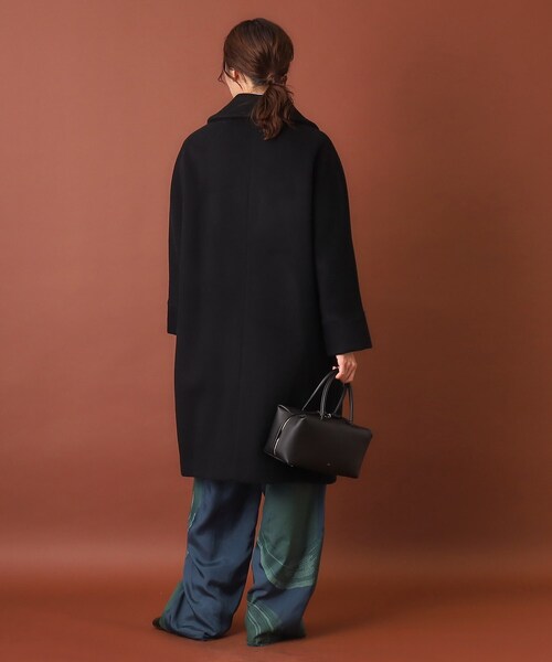 TICCA（ティッカ）の「TICCA（ティッカ）テントコート（チェスターコート・レディース・ブラック/グレー・00）」の4枚目の写真