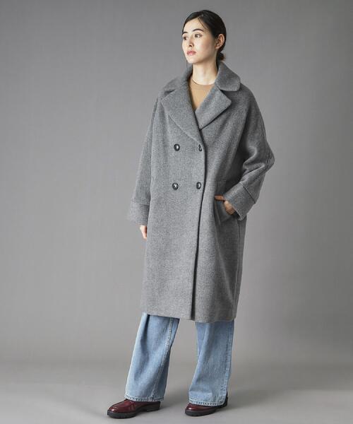 TICCA（ティッカ）の「TICCA（ティッカ）テントコート（チェスターコート・レディース・ブラック/グレー・00）」の12枚目の写真