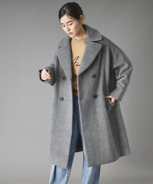 TICCA（ティッカ）の「TICCA（ティッカ）テントコート（チェスターコート・レディース・ブラック/グレー・00）」の19枚目の写真