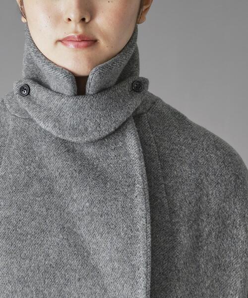 TICCA（ティッカ）の「TICCA（ティッカ）テントコート（チェスターコート・レディース・ブラック/グレー・00）」の13枚目の写真