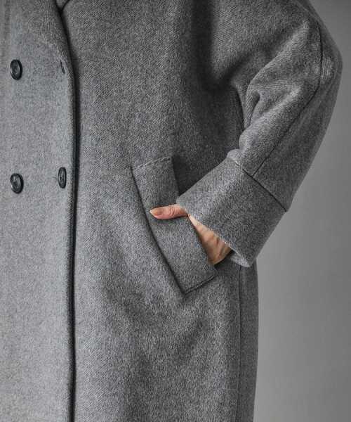 TICCA（ティッカ）の「TICCA（ティッカ）テントコート（チェスターコート・レディース・ブラック/グレー・00）」の15枚目の写真