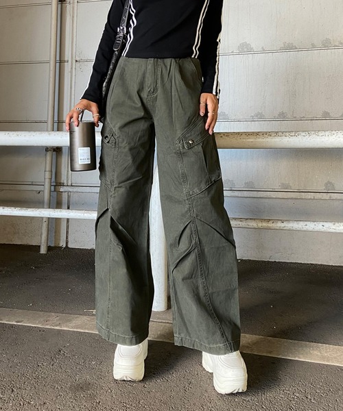 タックワイドパンツ（その他パンツ）｜non-hedge（ノンヘッジ）の