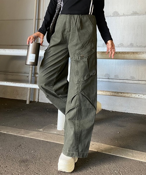 タックワイドパンツ（その他パンツ）｜non-hedge（ノンヘッジ）の