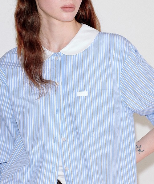 24SS 極美品】PAL'LAS PALACE 霞ストライプ柄ジャケット F 24SS 極美品