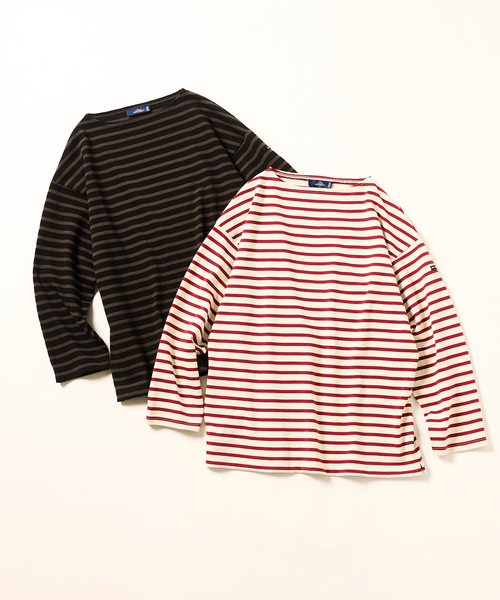 SAINT JAMES / セントジェームス 別注 ウエッソン ルーズ ボーダー（T