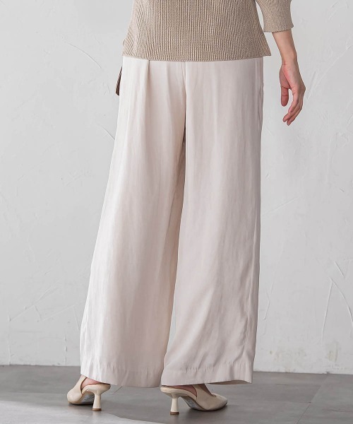 LAUTREAMONT（ロートレアモン）の「エアリースエードプルオンパンツ≪洗濯機で洗える≫（その他パンツ・レディース・ブラウン/ベージュ・7号/9号/11号）」の15枚目の写真