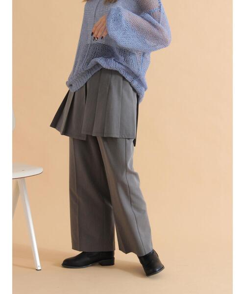 ehka sopo(エヘカソポ)の「センタープレスストレートスラックス(その他パンツ・レディース・ベージュ/グレー/チャコールグレー・F)」の21枚目の写真