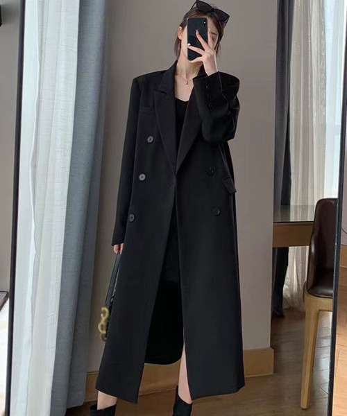 セール】ロング丈チェスターコート（チェスターコート）｜center i