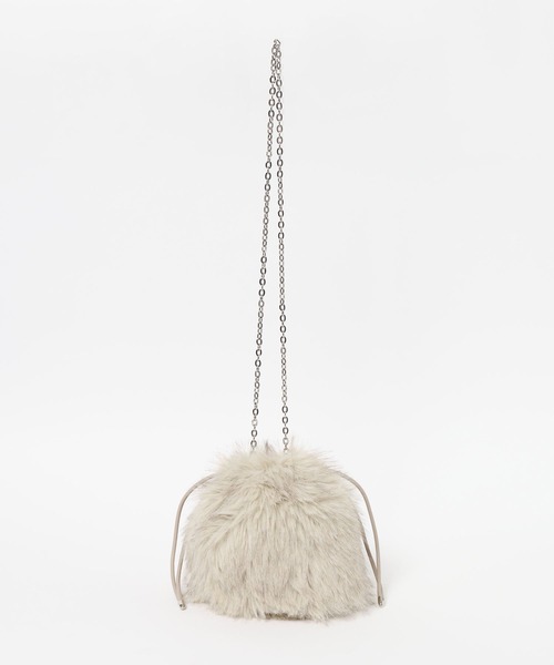 Heather（ヘザー）の「2WAYファーショルダーBAG　601869（ショルダーバッグ・レディース・アイボリー/ブラウン・ONE SIZE）」の9枚目の写真