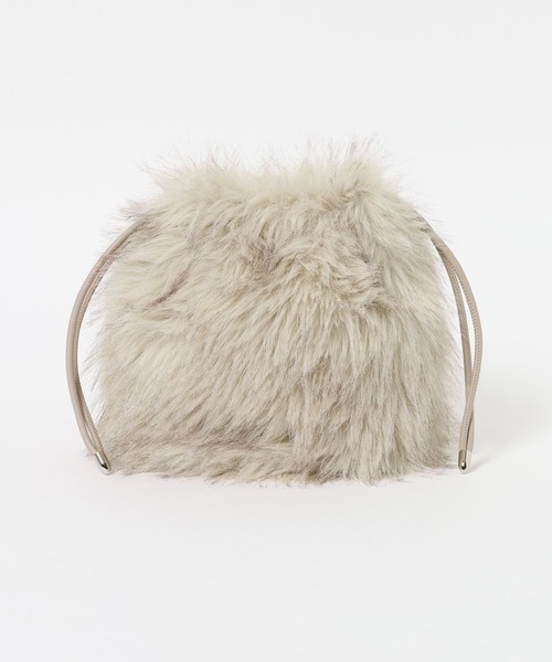 Heather（ヘザー）の「2WAYファーショルダーBAG　601869（ショルダーバッグ・レディース・アイボリー/ブラウン・ONE SIZE）」の10枚目の写真