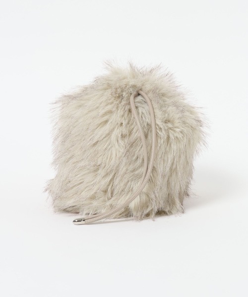 Heather（ヘザー）の「2WAYファーショルダーBAG　601869（ショルダーバッグ・レディース・アイボリー/ブラウン・ONE SIZE）」の11枚目の写真