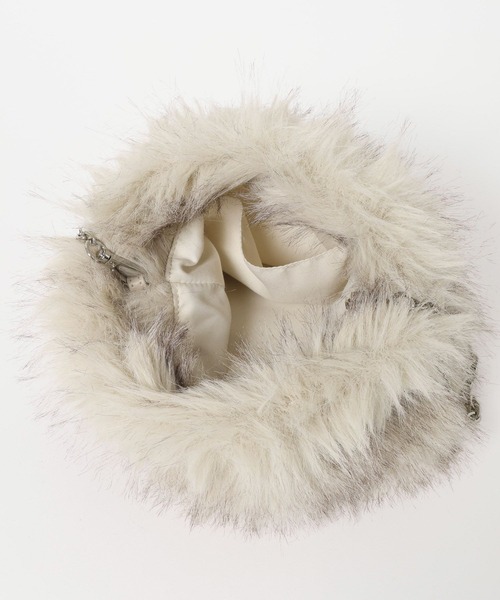 Heather（ヘザー）の「2WAYファーショルダーBAG　601869（ショルダーバッグ・レディース・アイボリー/ブラウン・ONE SIZE）」の15枚目の写真