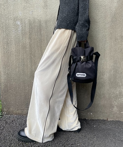 セール】サイドラインベロアイージーパンツ（その他パンツ）｜AIC