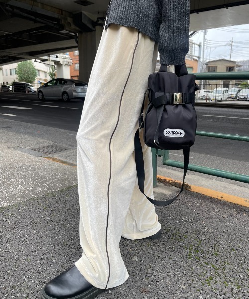 セール】サイドラインベロアイージーパンツ（その他パンツ）｜AIC