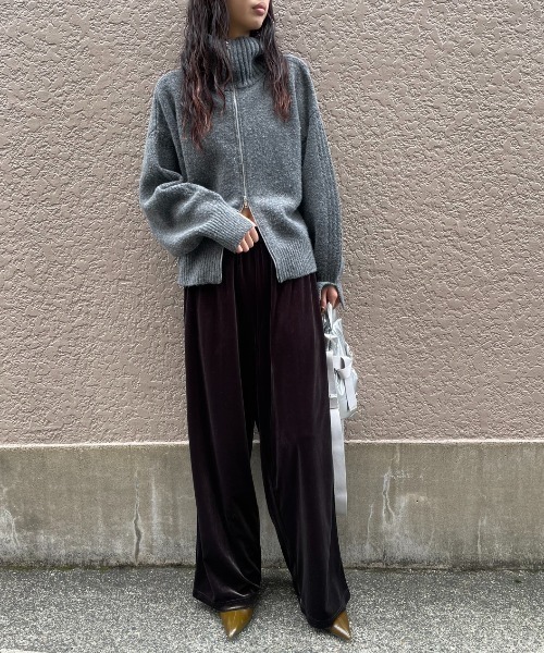 【専用ページ】あじさん専用 セール】サイドラインベロアイージーパンツ（その他パンツ）｜AIC