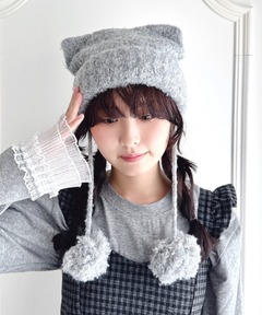 セール】アルパカMIXニットキャップ（ニットキャップ/ビーニー）｜EDIT