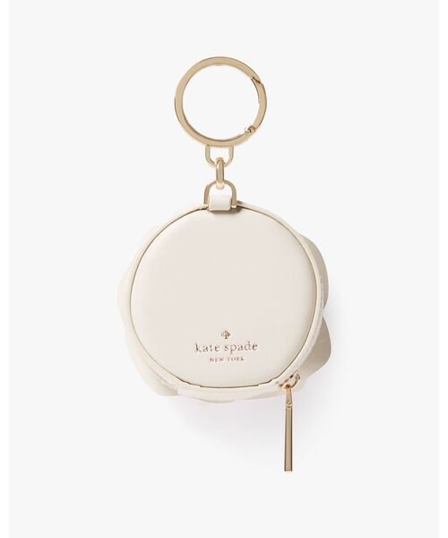 kate spade new york（ケイトスペード ニューヨーク）の「フローラ 3D バッグ チャーム（キーホルダー・レディース・ホワイト・ONESIZE）」の3枚目の写真