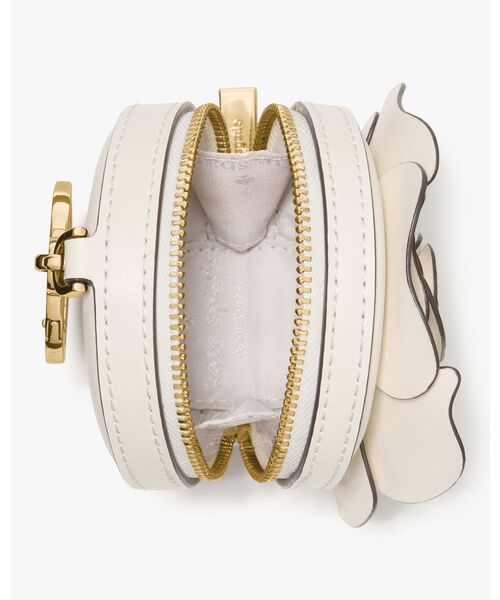 kate spade new york（ケイトスペード ニューヨーク）の「フローラ 3D バッグ チャーム（キーホルダー・レディース・ホワイト・ONESIZE）」の4枚目の写真