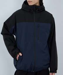 NAVY（ネイビー）の「NAVY シャットアウター SOLOTEX(R) 裏シャギーフードジャケット【耐久撥水 防風 透湿 ストレッチ】（ブルゾン）」