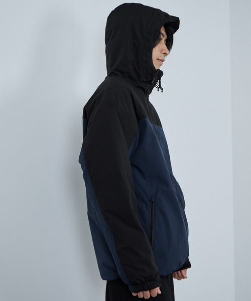 セール】NAVY シャットアウター SOLOTEX(R) 裏シャギーフード