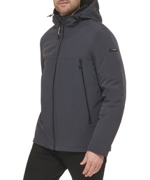 Calvin Klein（カルバン・クライン）の「【 Calvin Klein / カルバン クライン 】SHERPA LINED HOODED SOFT SHELL JACKET / シェルパ ラインド フーディッド ソフト シェル ジャケット（ブルゾン）」