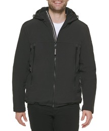 Calvin Klein（カルバン・クライン）の「【 Calvin Klein / カルバン クライン 】SHERPA LINED HOODED SOFT SHELL JACKET / シェルパ ラインド フーディッド ソフト シェル ジャケット（ブルゾン）」