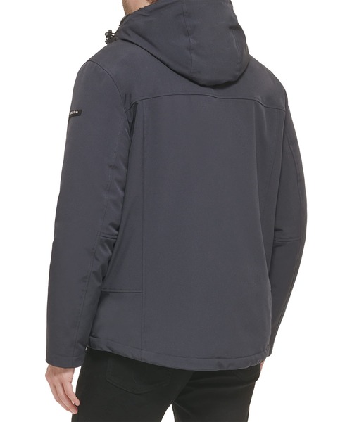 Calvin Klein(カルバン・クライン)の「【 Calvin Klein / カルバン クライン 】SHERPA LINED HOODED SOFT SHELL JACKET / シェルパ ラインド フーディッド ソフト シェル ジャケット(ブルゾン・メンズ・ダークグレー/ブラック・MEDIUM/LARGE/X-LARGE)」の8枚目の写真