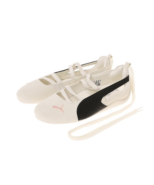 PUMA(プーマ)の「Speedcat Ballet SD x ROSE 404395-01(スニーカー・レディース・ホワイト・24㎝/25㎝/23.5㎝/24.5㎝/23㎝)」の2枚目の写真