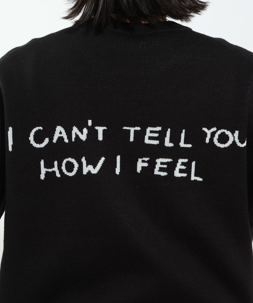 BAYFLOW（ベイフロー）の「【Shiomi Wada(シオミ ワダ)】イラストジャガードニットプルオーバー（ニット/セーター・メンズ・グレー/ブラック/ブルー・MEDIUM/LARGE）」の10枚目の写真