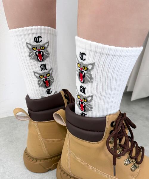 WEGO(ウィゴー)の「WEGO/3連アニマルリブソックス(R)(ソックス/靴下・メンズ・その他1/その他2・25-27CM)」の5枚目の写真