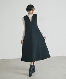 &. NOSTALGIA | ヘップバーンキルトジャンパースカート(ジャンパースカート)