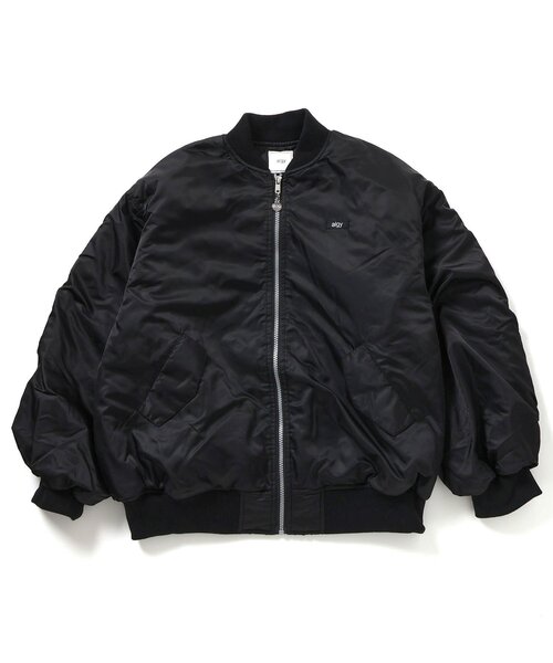 algy（アルジー）の「BIG裏キルトMA1（ブルゾン・キッズ・ブラック/カーキ・XX-SMALL/X-SMALL/SMALL/MEDIUM）」の16枚目の写真