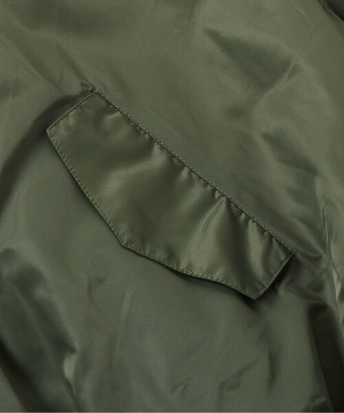 algy（アルジー）の「BIG裏キルトMA1（ブルゾン・キッズ・ブラック/カーキ・XX-SMALL/X-SMALL/SMALL/MEDIUM）」の15枚目の写真